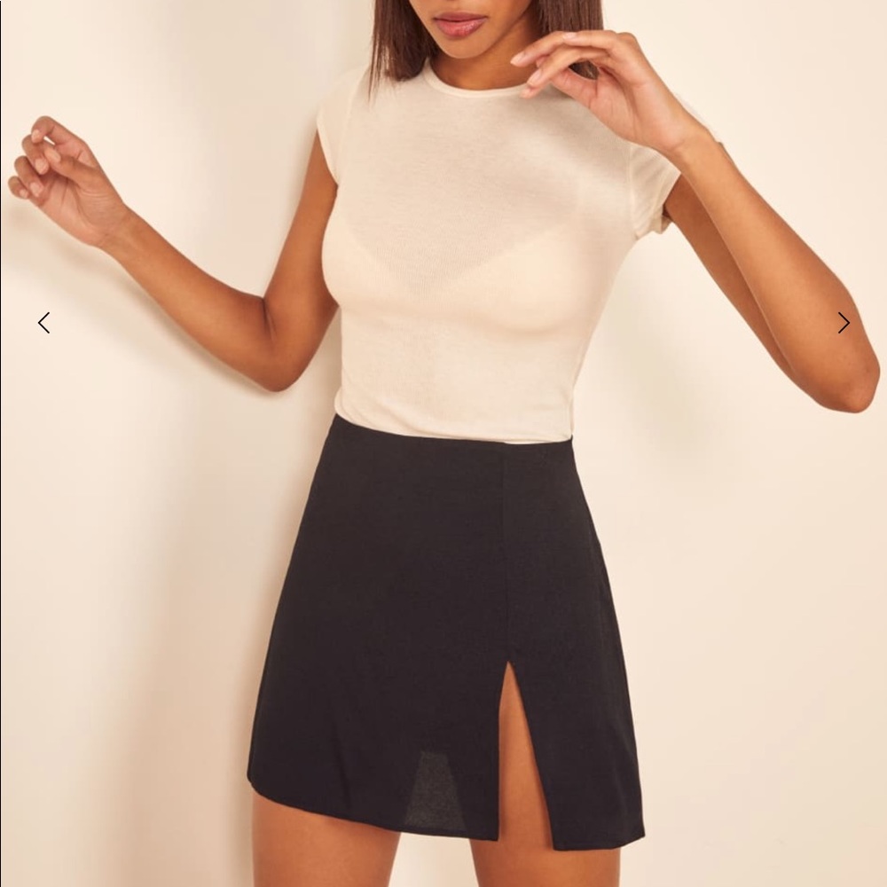 NWT Reformation Margot Skirt